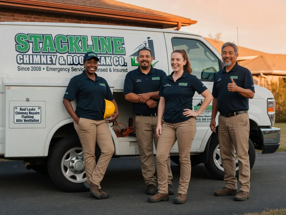 Chimney flashing repair company in Carversville, PA
